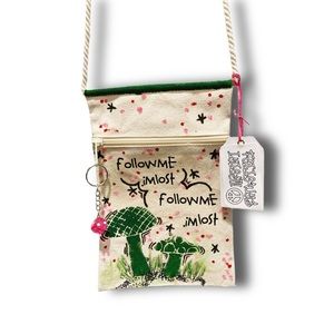 Canvas crossbody bag